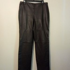 Hugo Buscati  leather pants